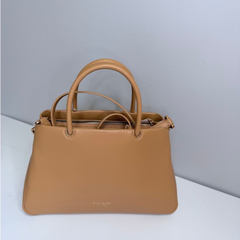 KATE SPADE Grace Smooth Leather Satchel NWT - Picture 5 of 8